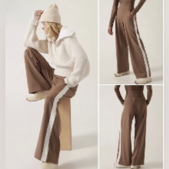 ATHLETA VENICE COLORBLOCK WIDE LEG PANT - Picture 2 of 11